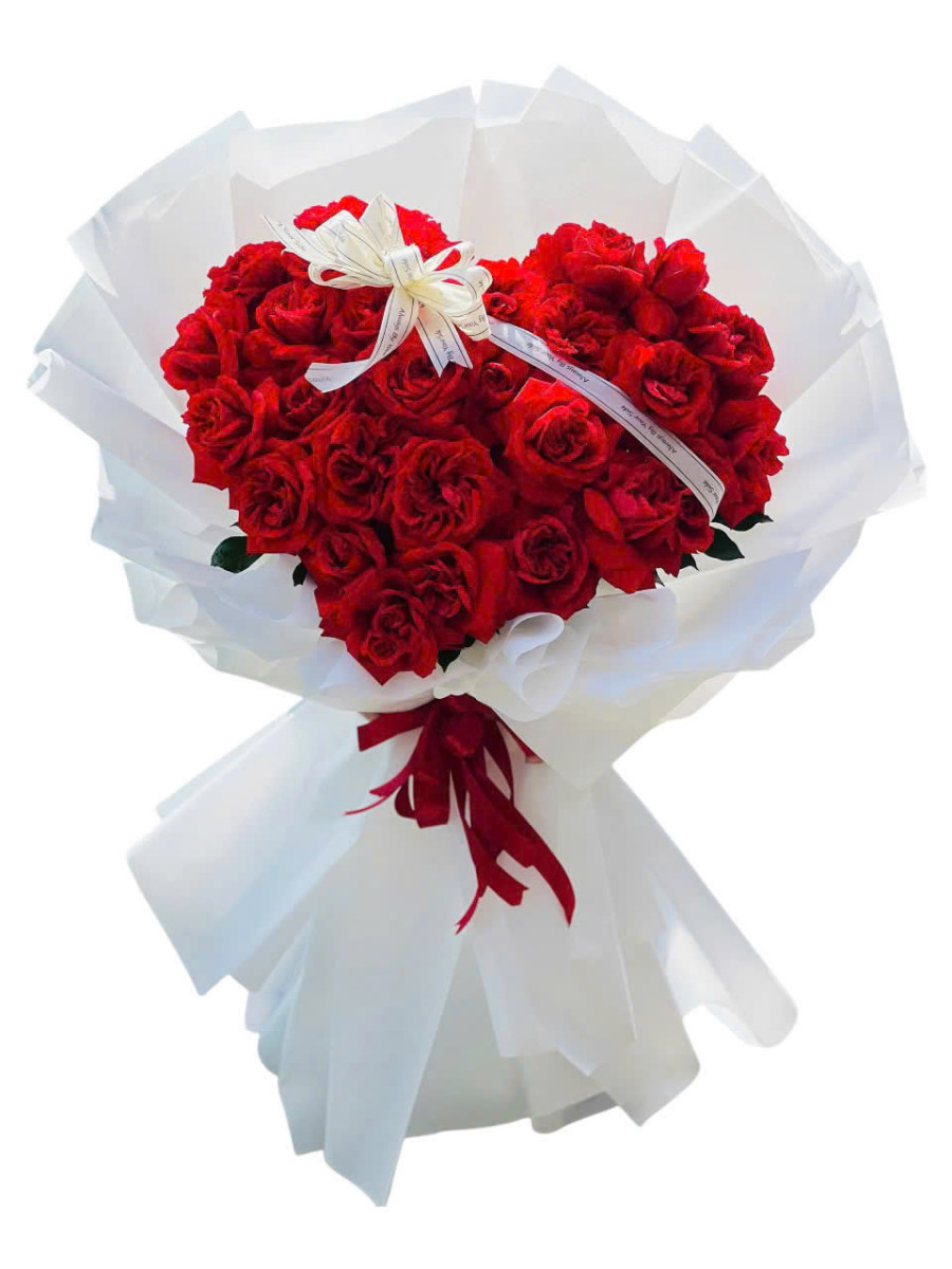 Bó hoa Hồng đỏ nhập