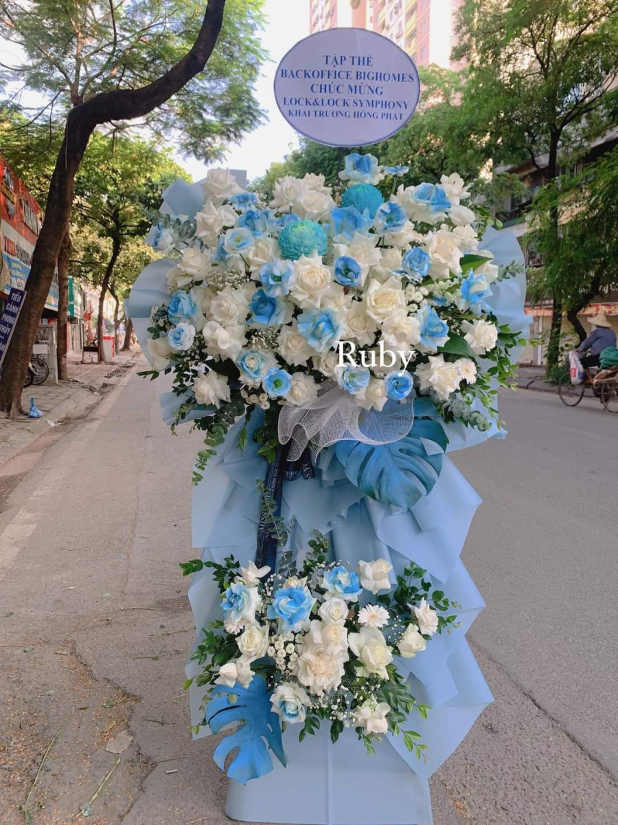 Lẵng Hoa Cát Phúc