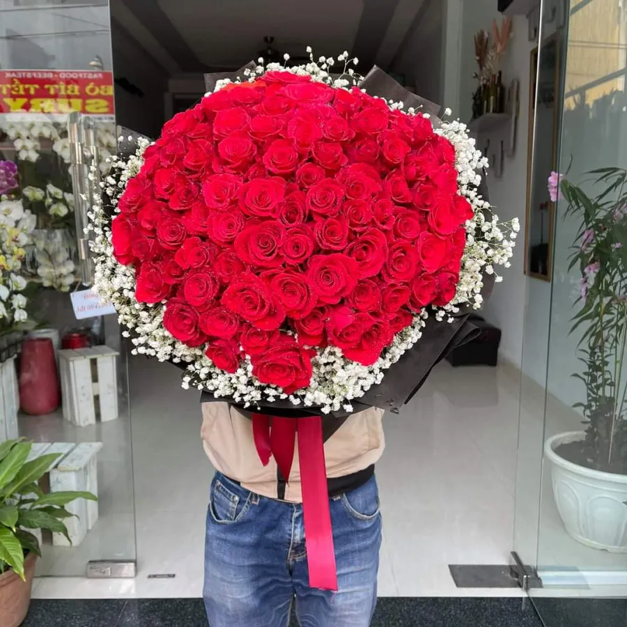 Bó hoa Tình Yêu Mãi Mãi