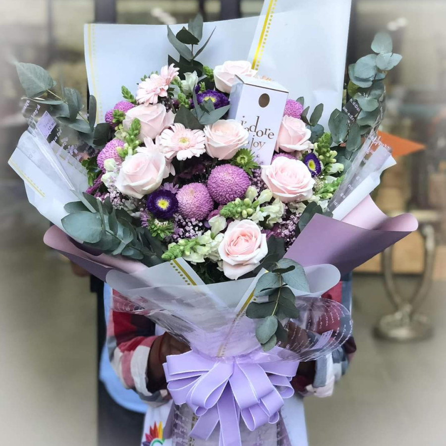 Bó hoa Mùa Thu Yêu Dấu