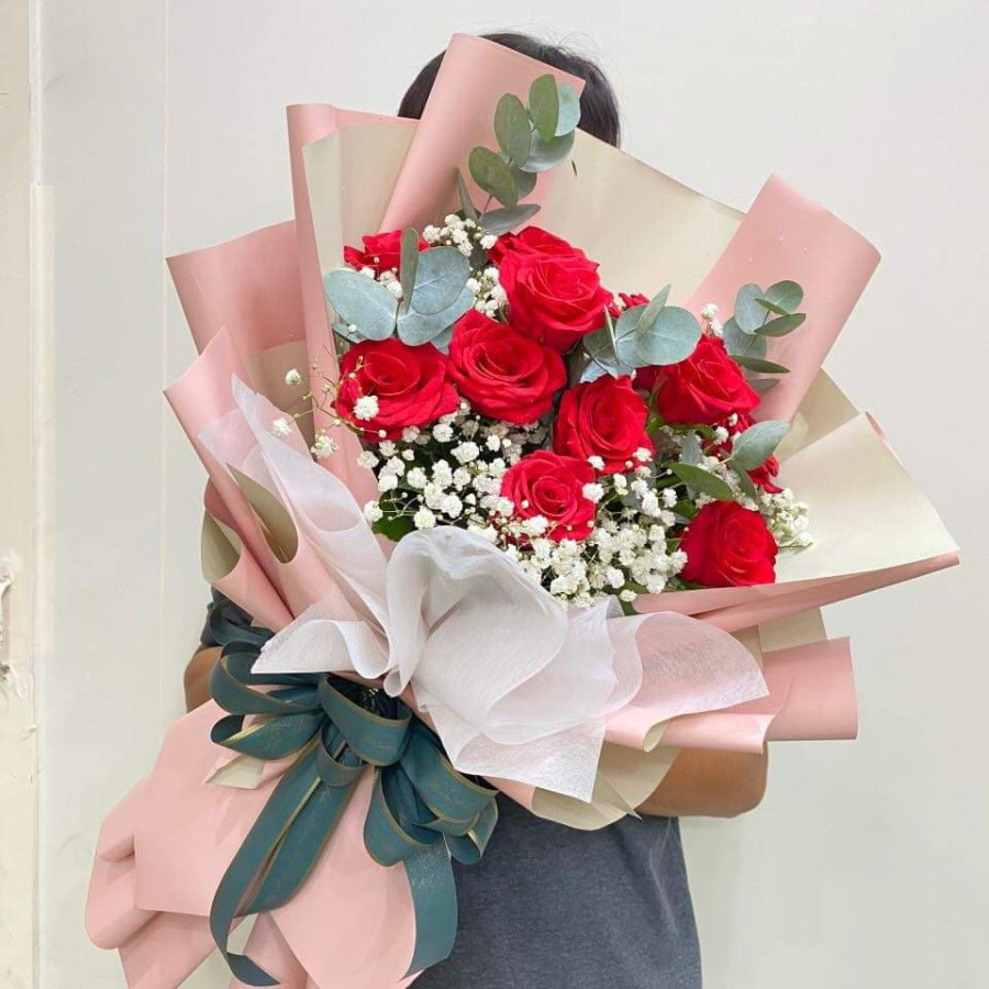 Bó hoa Tình Yêu Tỏa Sáng