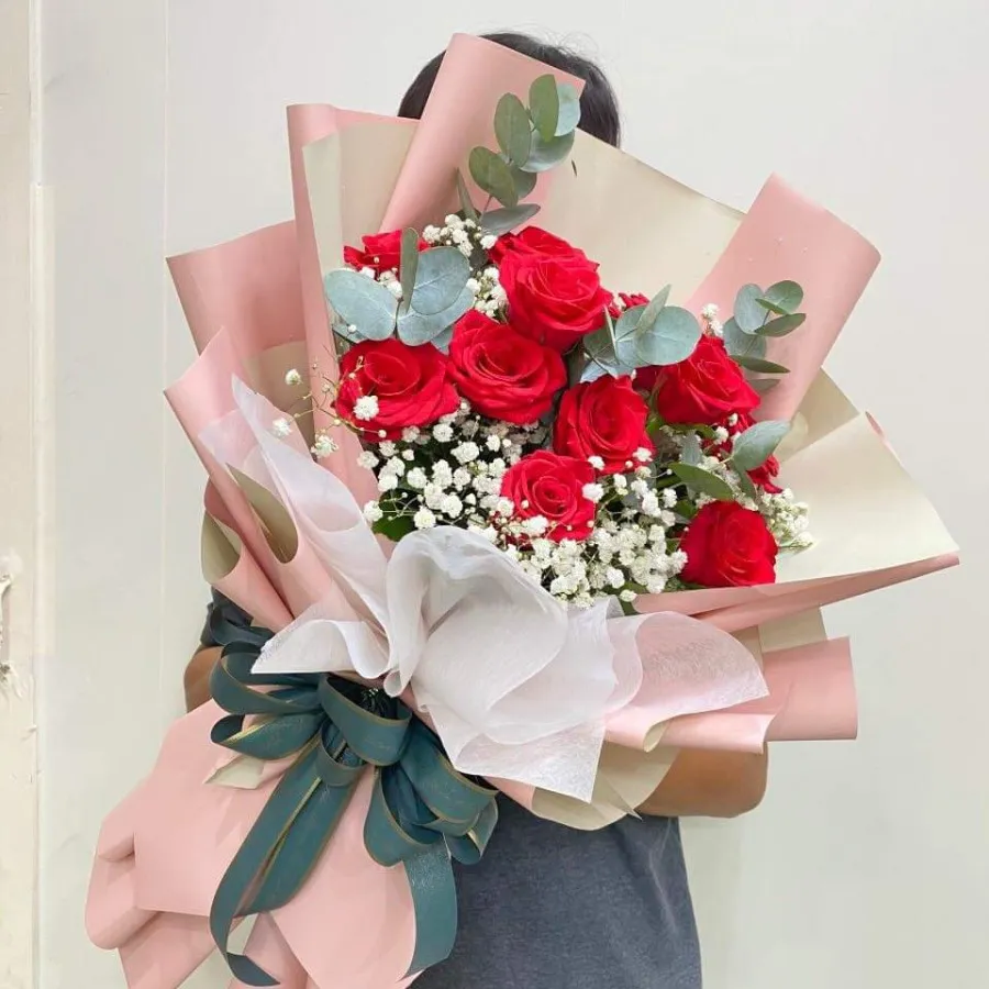 Bó hoa Tình Yêu Tỏa Sáng