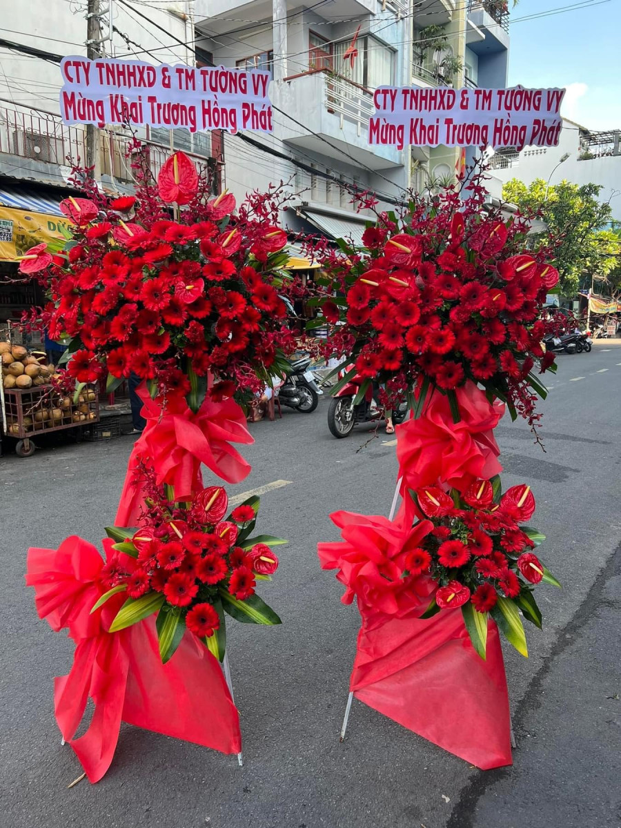 Kệ Hoa Khai Trương Tinh Tú