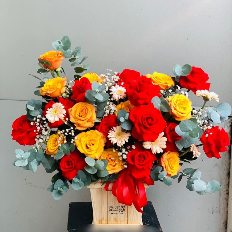 Giỏ Hoa 20/11