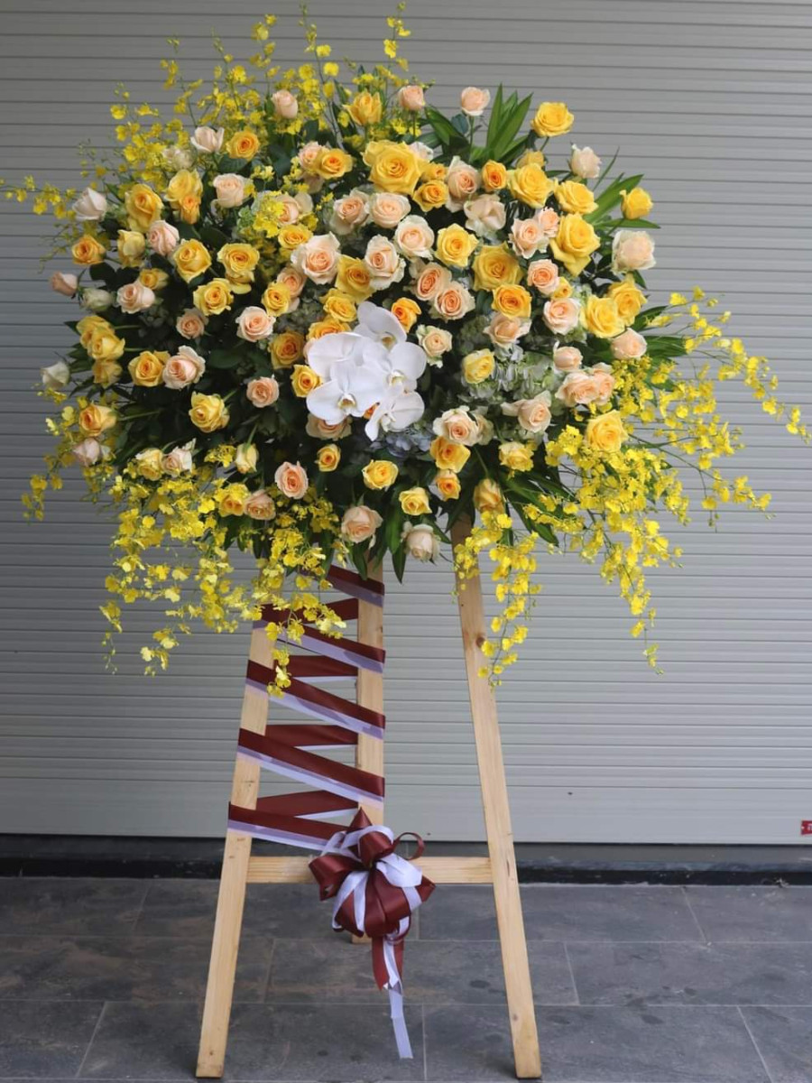 Lẵng Hoa Đỉnh Tài