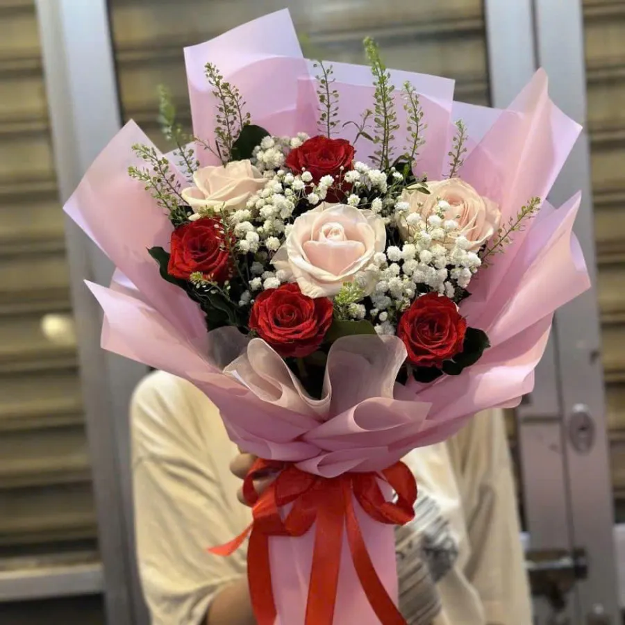 Bó hoa Ngày Nhẹ Nhàng