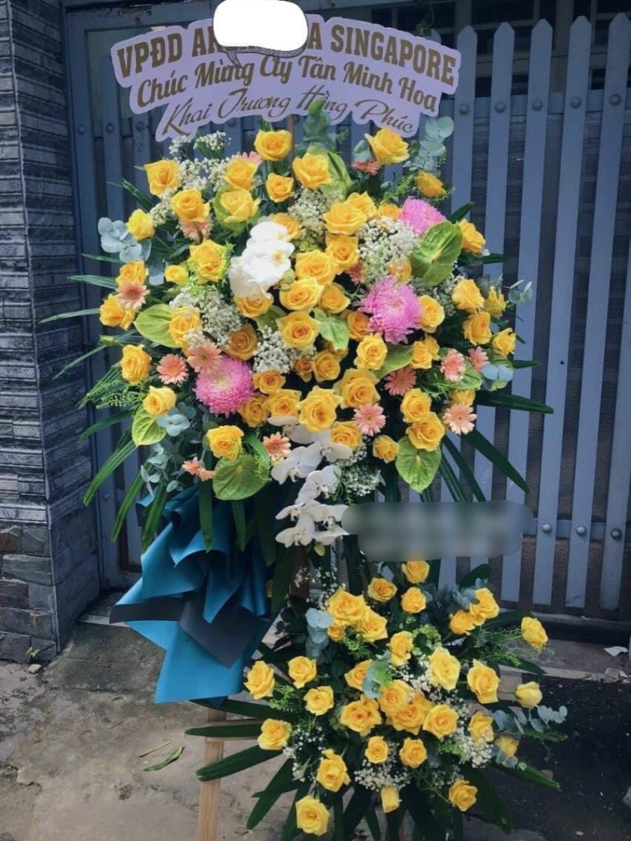 Kệ Hoa Khai Trương Đại Tài