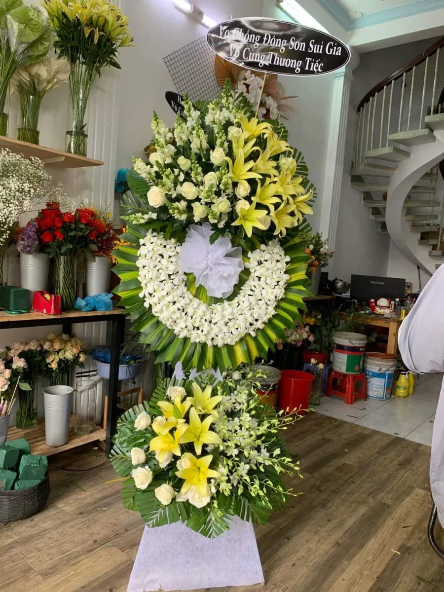 Vòng Hoa Tang Cánh Hoa Vĩnh Cửu