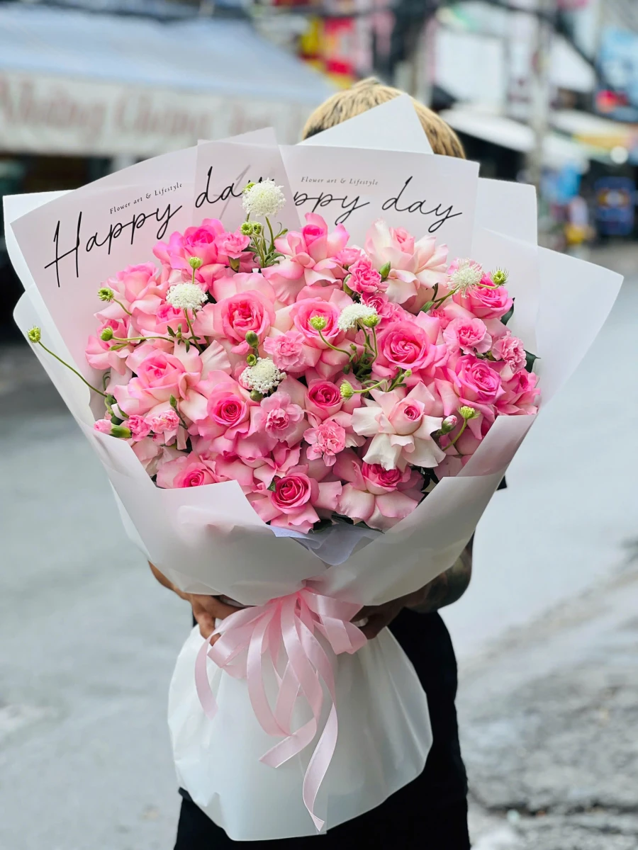 Bó hoa 20/10 tặng bạn gái