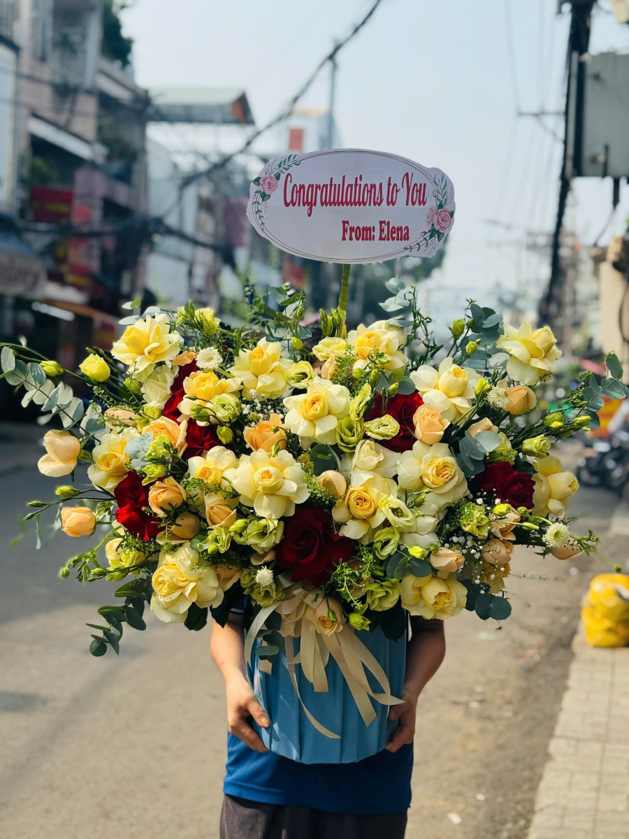 Hoa giỏ 1074