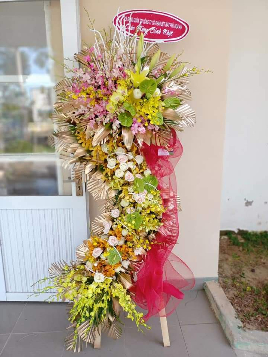 Kệ Hoa Khai Trương Đại Đắc Lộc