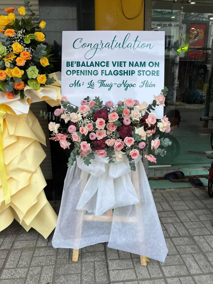 Kệ Hoa Khai Trương Thăng Hoa