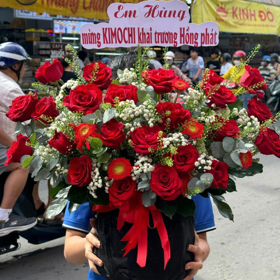 Giỏ Hoa Ngày Mới